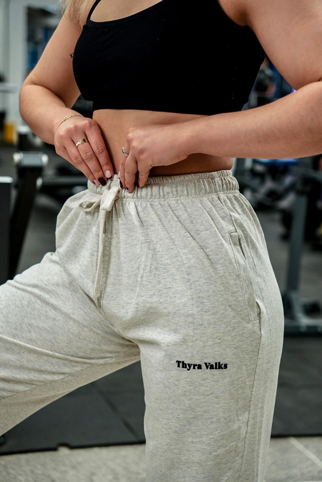 Jogger Unisex Blanco Marfil Comfy Fit