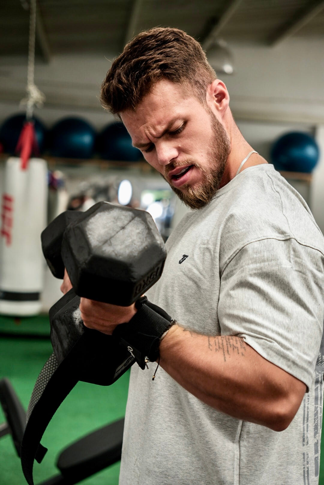 Camiseta Oversize Marfil Power