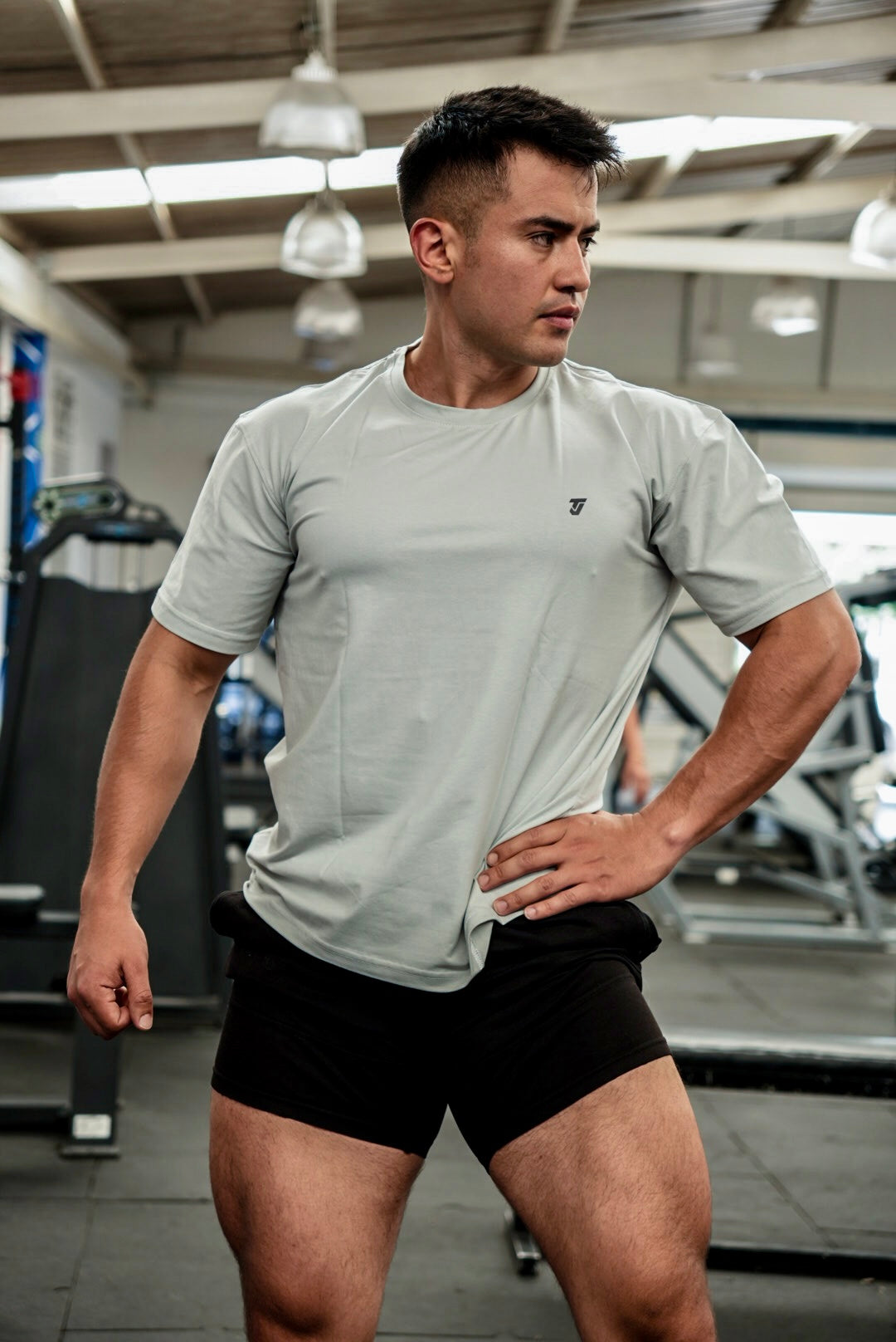 Camiseta Oversize Verde Menta Power