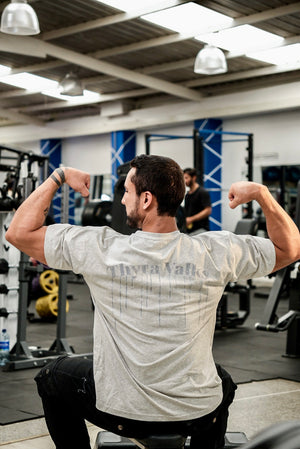 Camiseta Oversize Marfil Thyravalks