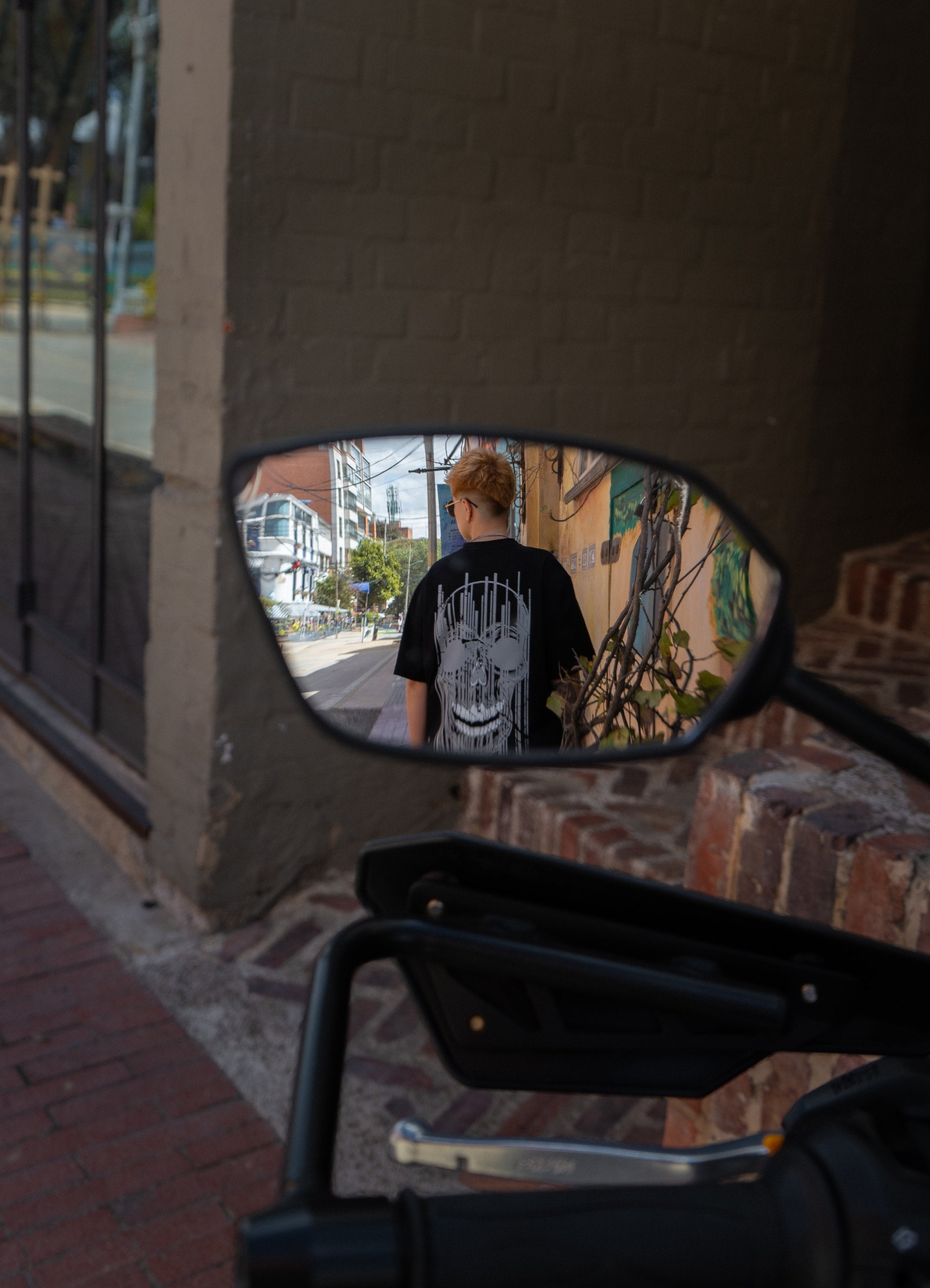 Camiseta Oversize Negra Power