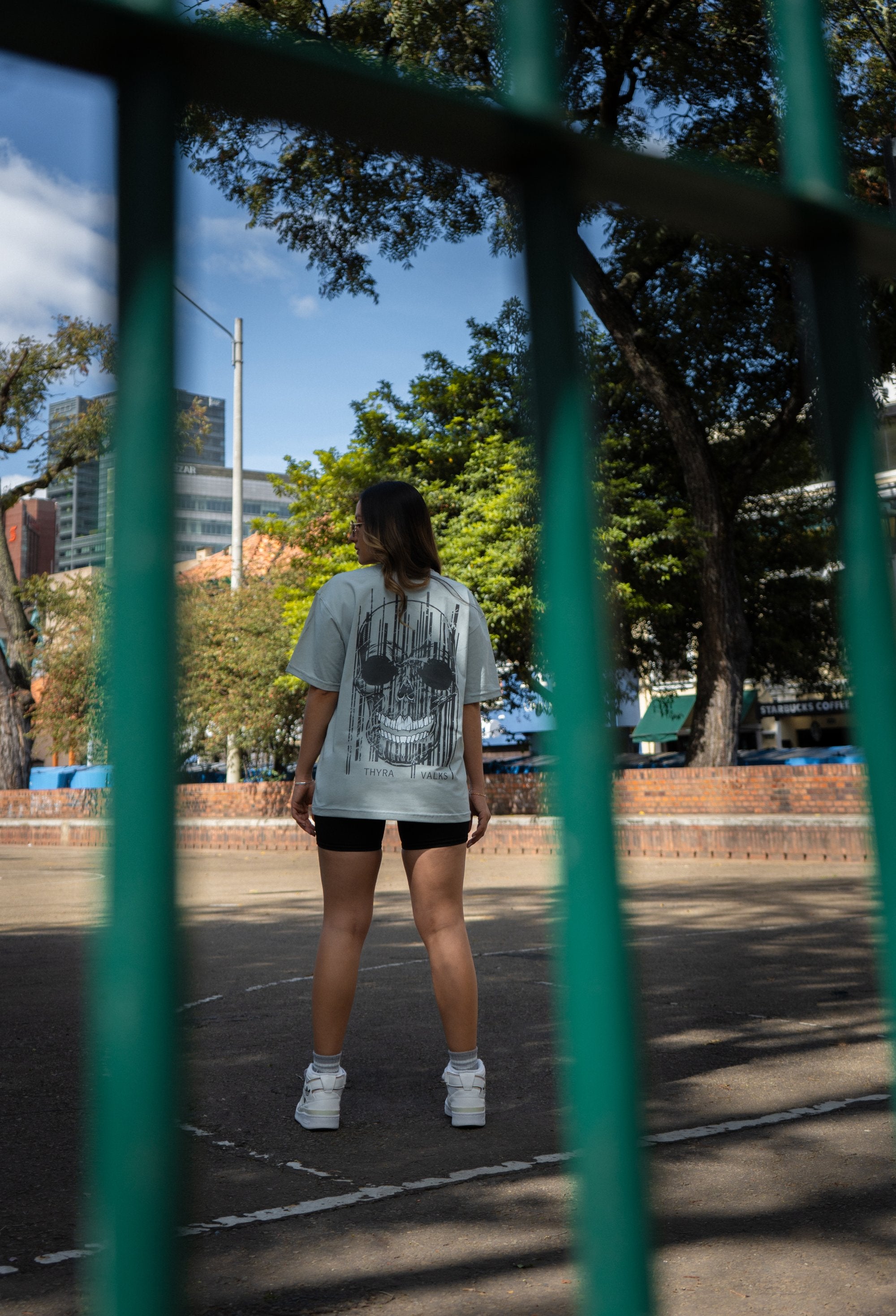 Camiseta Oversize Verde Menta Power