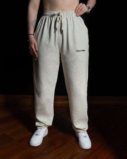 Jogger Unisex Blanco Marfil Comfy Fit