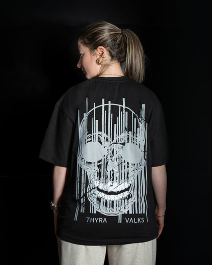 Camiseta Oversize Negra Power