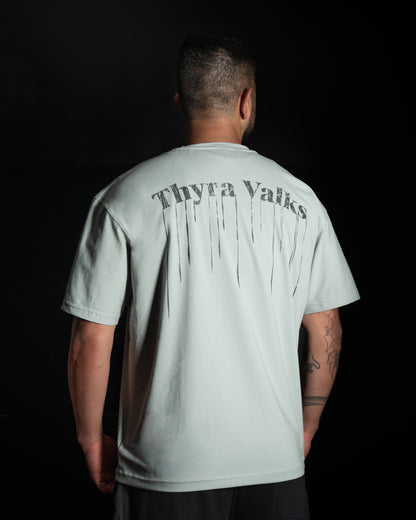 Camiseta Oversize Verde Menta Thyravalks